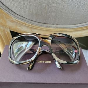 TOM FORD Camilla (unisex) sunglasses in tortoise and gold (2000s) collection
